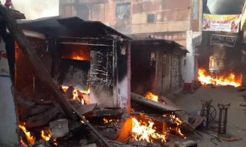 ฮินดูหัวรุนแรง เหี้ยม! เผาบ้าน-ร้านค้ามุสลิมในราชาสถาน