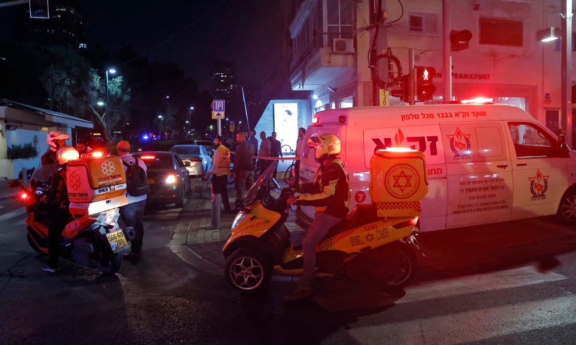 เหตุยิงกลางเมืองหลวงอิสราเอล ดับ 2 ศพ บาดเจ็บเพียบ (ภาพข่าว)