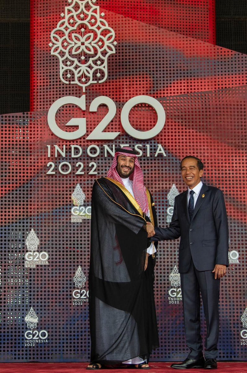 มกุฎราชกุมารซาอุฯ ร่วมประชุม G20