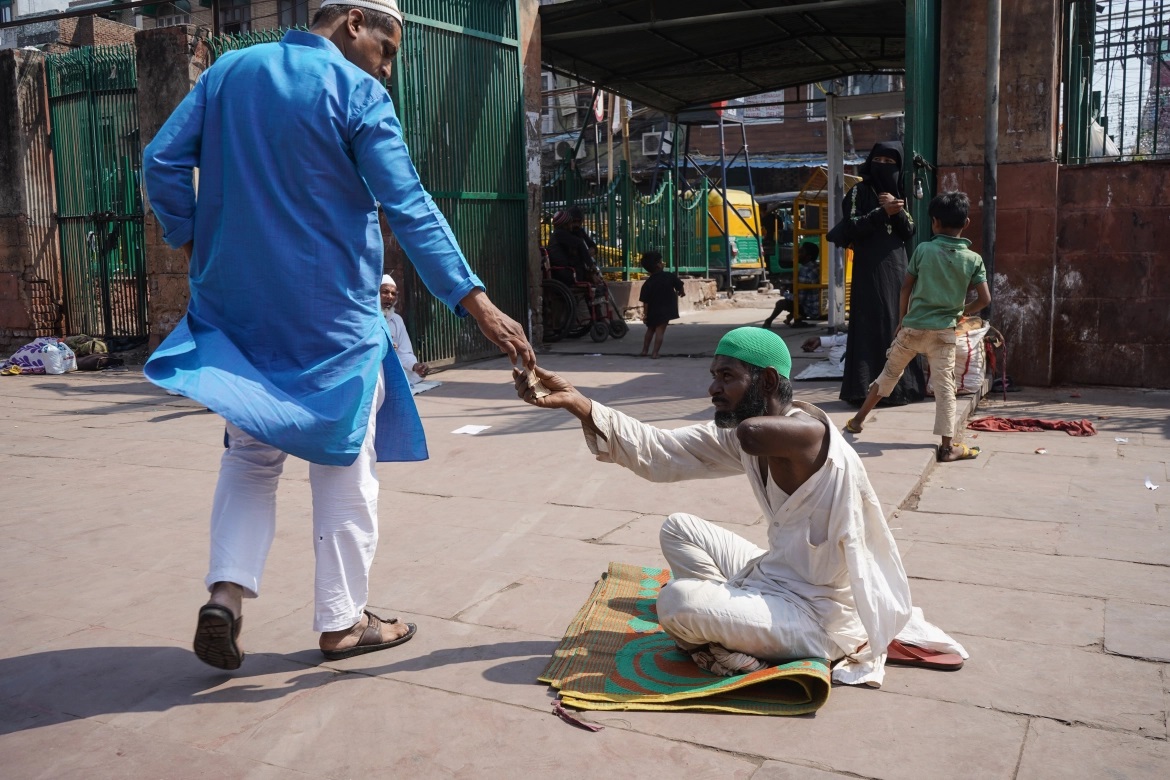 ภาพมุสลิมอินเดียฉลองเข้าเดือนรอมฎอน