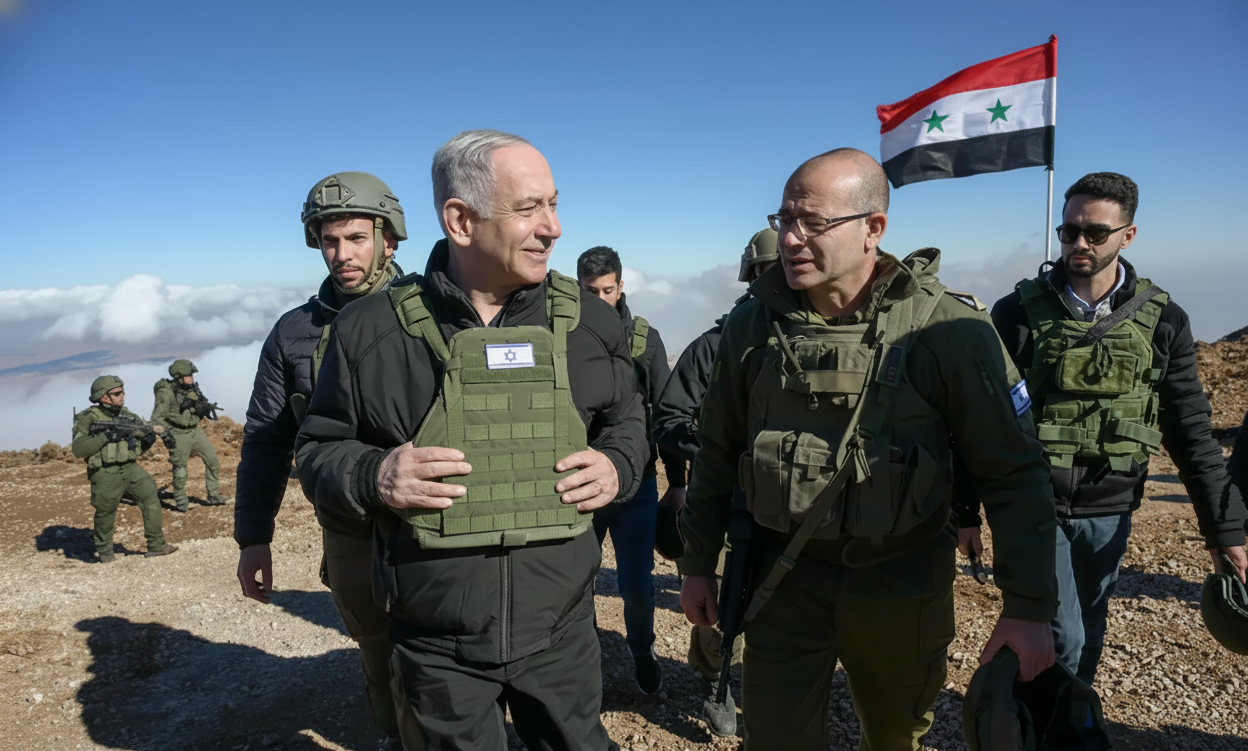 เนทันยาฮูเยือนซีเรียตอนใต้ ซีเรียออกโรงประณามทันที เพราะอะไร?