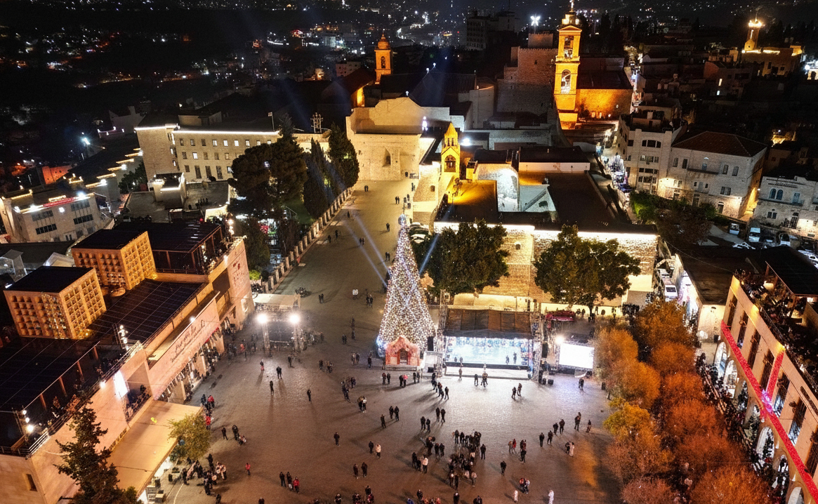 คริสต์มาสคืนชีพ! เบธเลเฮมเปิดไฟครั้งแรกหลังวิกฤตกาซา