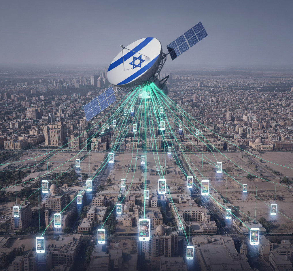 มือถือชาวอียิปต์นับล้านเสี่ยงถูกสอดแนม โดยอิสราเอล