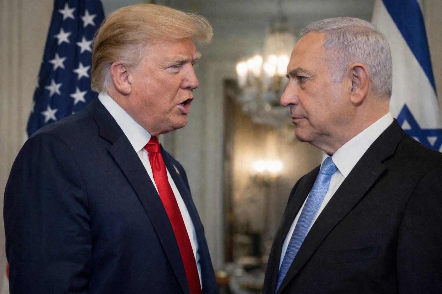 ทรัมป์ย้ำเนทันยาฮู “การเจรจากับอิหร่านต้องเดินหน้าต่อ”