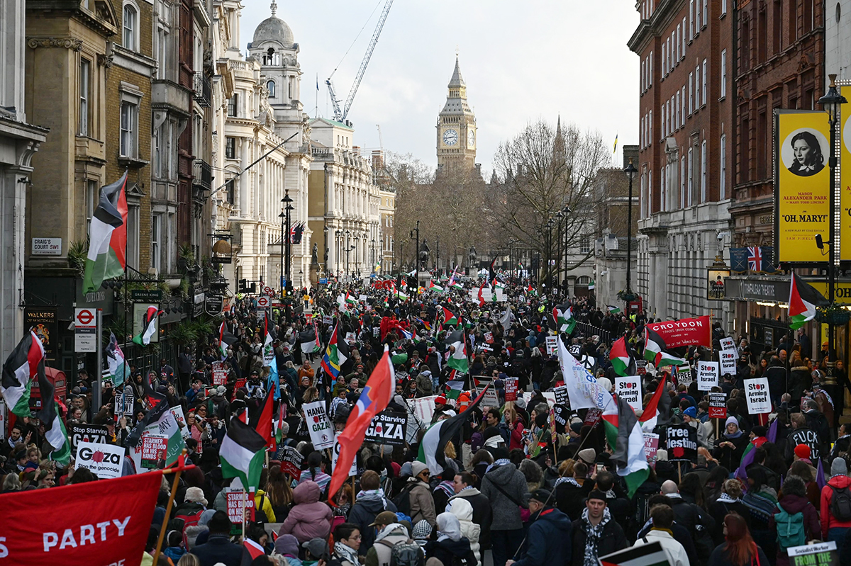 สมาชิกสภาท้องถิ่นอังกฤษกว่า 1,000 คน ประกาศหนุนปาเลสไตน์