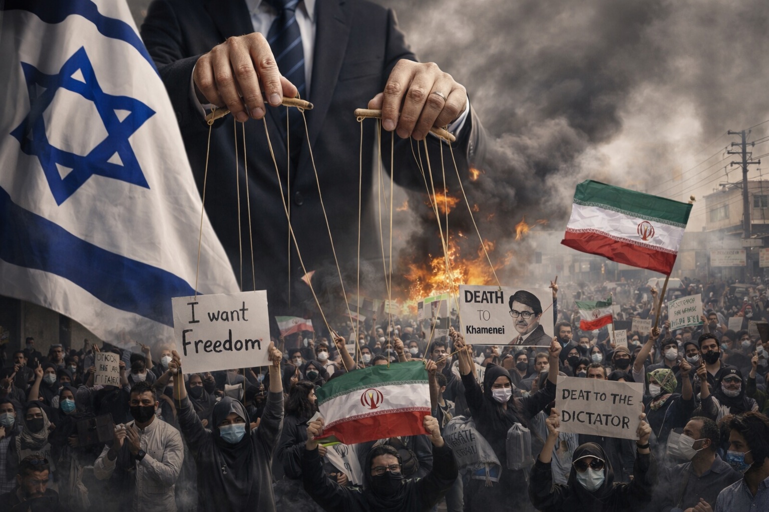 อิสราเอลหวังเขย่ารัฐบาลอิหร่าน ผ่านพลังมวลชน