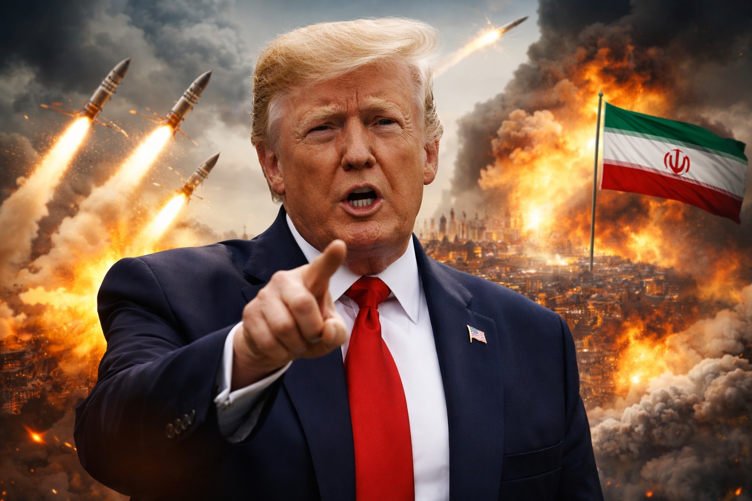 ทรัมป์ลั่น! อิหร่านส่อถูกโจมตีหนักในอีก 2–3 สัปดาห์