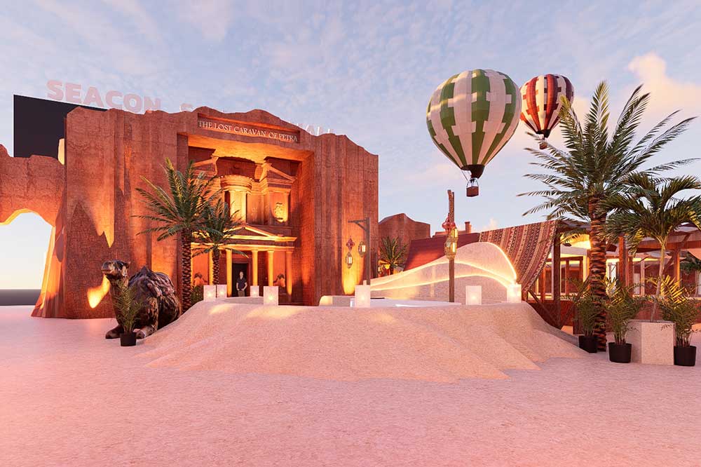 ฮาลาลมหานคร PETRA อร่อยเหนือกาลเวลา 2569 เปิดเมืองเพตราใจกลางกรุงเทพฯ รวมร้านอาหารฮาลาลกว่า 60 ร้าน